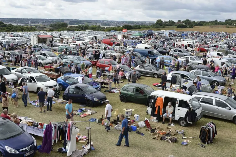 Addington Boot Fair car boot sale, West Malling