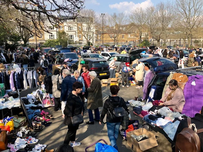 Battersea Carboot Sale car boot sale, London