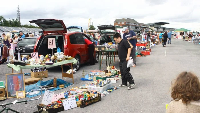 Exeter Racecourse Car Boot car boot sale, Exeter
