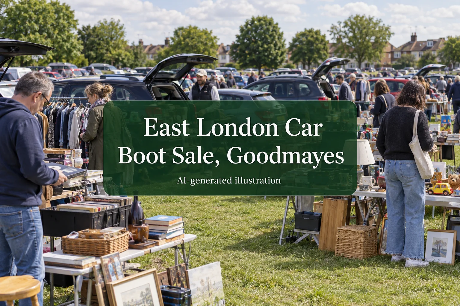 East London Car Boot Sale, Goodmayes car boot sale