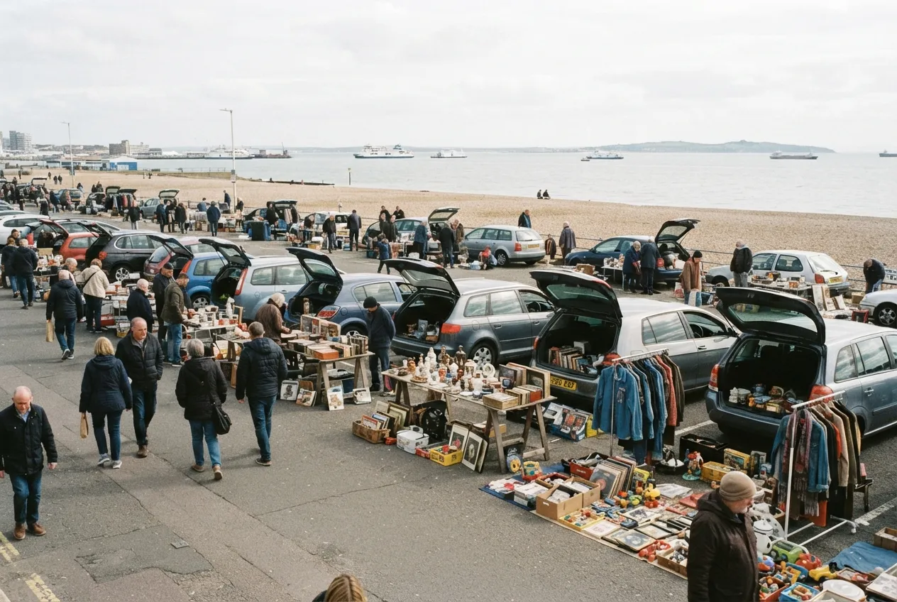 Portsmouth and Southsea Car Boot Sale car boot sale, Portsmouth