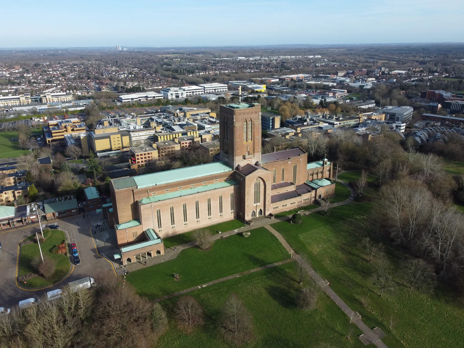Guildford Cathedral Christmas Fair car boot sale