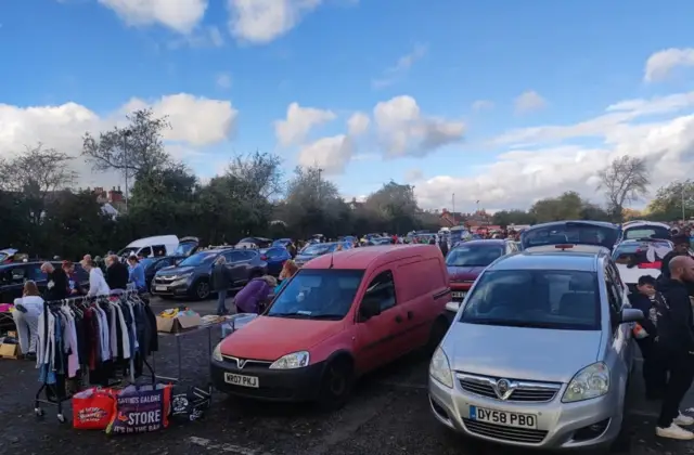 County Ground Swindon Car Boot